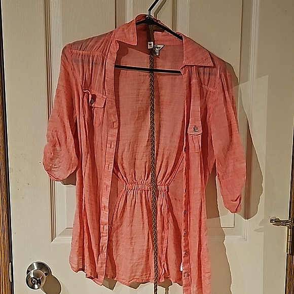 Women's XS Guess button up shirt - Picture 1 of 8